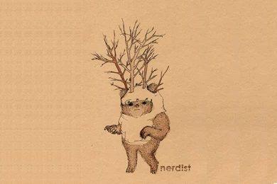 Nerdist Desktop Wallpaper! Ewok Edition!