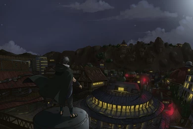 Wallpaper: Shinobi, Anime, Art, Naruto, Konohagakure No Sate ...