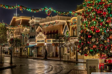 Disneyland Christmas Wallpapers Full HD [1920x1200]   Free ...