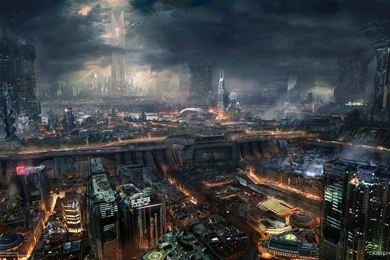 Awesome Future City Best Desktop Wallpapers   HD Wallpapers