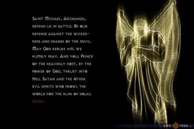 Wallpapers St Michael Prayer The Archangel Lifeteen With 1600x1200 ...
