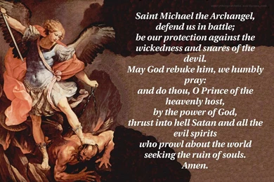 September 29, Dedication To St. Michael The Archangel, Protector ...