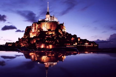 Wallpapers St Michael France Mont Saint Michel Castle Trip ...