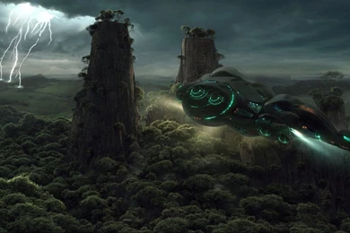 Interactive Rainmeter SciFi Jungle Wallpapers By Eskalator On ...