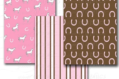Cowgirl Background, Printable Cowgirl Digital Backgrounds Paper