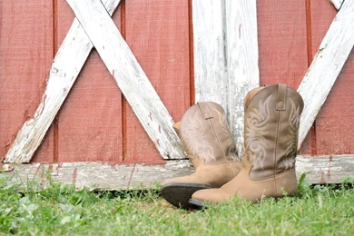 Cowgirl And Cowboy Boots Backgrounds