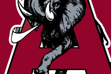Alabama Crimson Tide Logo iPhone 5 Wallpapers (640x1136)