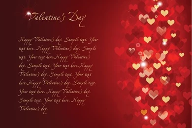 Different Heart Backgrounds Art Vector 05   Vector Backgrounds ...