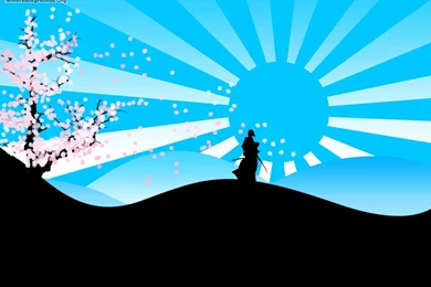 Cherry Blossom Sunshine 1024x768 Pixel PPT Backgrounds For ...