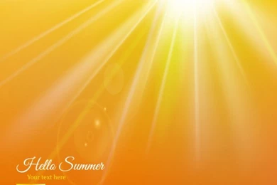 Summer Sunshine Backgrounds Vector