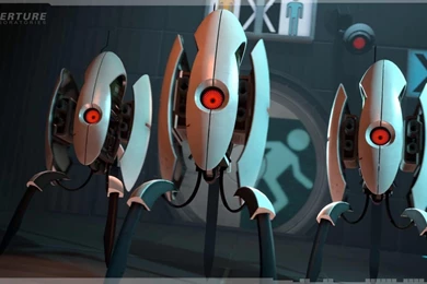 Portal Turret Wallpapers   Wallpaper.