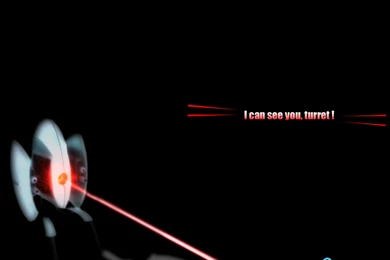 Top Cube Portal Cake Turret Wallpapers