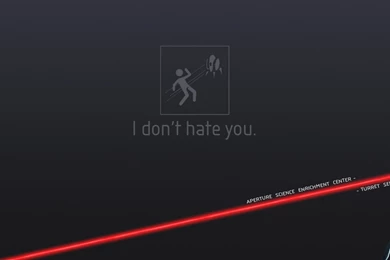 Portal 2 Turret Sentry iPad 1 & 2 Wallpapers