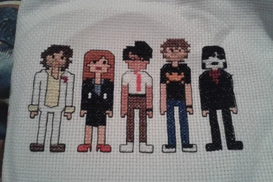 I Like To Cross Stitch TV Show Characters, Here's 'The IT Crowd ...