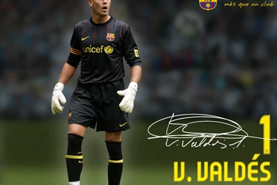 Victor Valdes Barcelona La Liga Wallpapers Hd