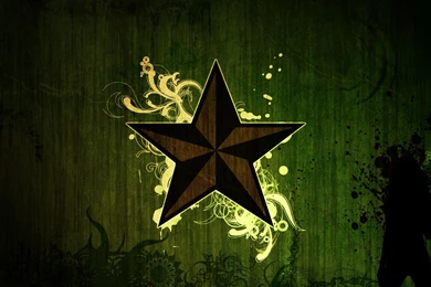 Abstract Green And Black Star Wallpapers Download Abstract ...