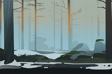 Woods (backgrounds Draft) By Ani r On DeviantArt