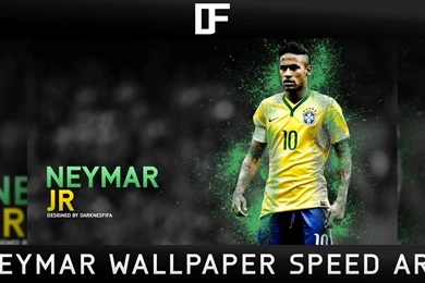 Neymar Jr Wallpapers Speed Art   DarknesFIFA   YouTube