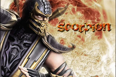 Scorpion Fiery Wallpapers   Mortal Kombat Wallpapers