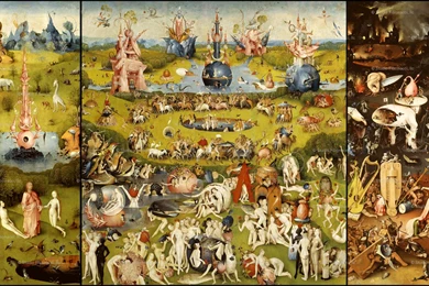 Hieronymus Bosch Fabric, Wallpapers & Gift Wrap   Spoonflower