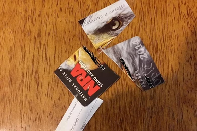 Texas Open Carry Kooks Tear Up NRA Cards In Revolt