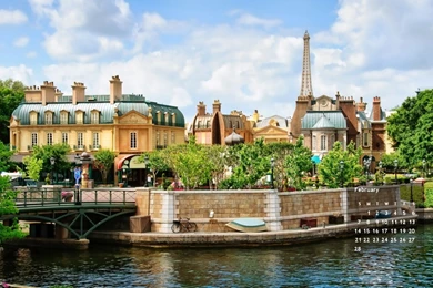 February 2010 Walt Disney World Calendar (Picture This!)