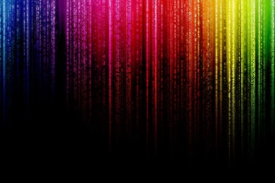 Wallpapers Rainbow Matrix 1920x1080