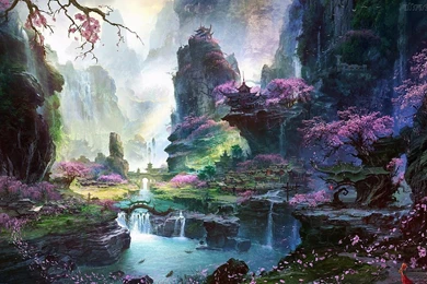 Papel De Parede Fantasia Nas Nuvens