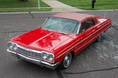 1964 Chevrolet Impala Hot Rod Rods Custom Convertible H Wallpapers ...