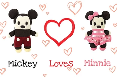 Wallpapers Mickey Loves Minnie