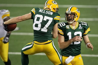 Now: Aaron Rodgers Jordy Nelson Green Bay Packers Hd Wallpapers ...