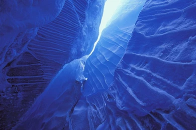 Ice Blue Cave Landscapes Awesome Nature HD Wallpapers Wallpapers ...