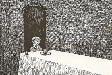 RePin Image: Edward Gorey Alphabet D On Pinterest