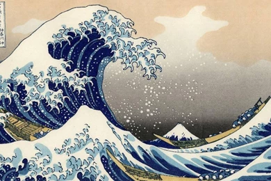 Waves The Great Wave Off Kanagawa Katsushika Hokusai