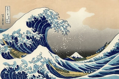 The Great Wave Off Kanagawa Traditional Japanese Anyone 2168x1495 ...