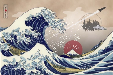 The Great Wave Off Kanagawa 2.0 By Capdevil13 On DeviantArt