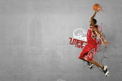 Wallpapers Basketball Adidas Mac Slam Dunk Up Net With 1366x768 ...