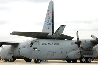 Military Fender Bender Giant Scale Rear Ender Aircraft Damage Usaf ...