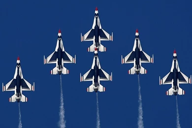 Thunderbirds USAF Air Demonstration Squadron Wallpapers Free ...