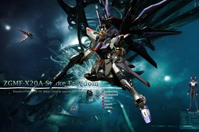 ZGMF X20A Strike Freedom Desktop   Guangzhou Stuff