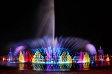 Landscapes Cityscapes Lights Architecture Fountain 1920x1080px ...