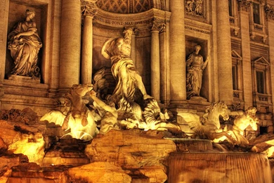 Famous Fountains In The World Wallpapers