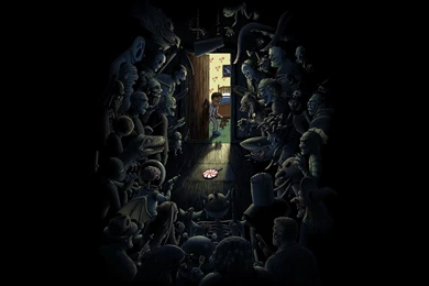 HD Wallpapers » Kids Wardrobe Monsters Wallpapers