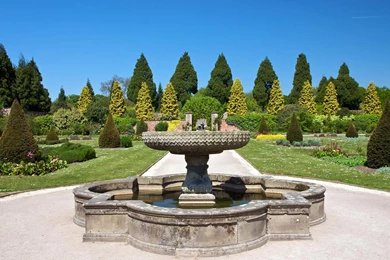 Fountain At Newstead Abbey