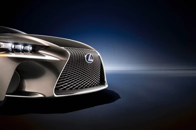 Download Wallpapers 3840x2160 Lexus, Logo, Emblem, Front Bumper 4K ...