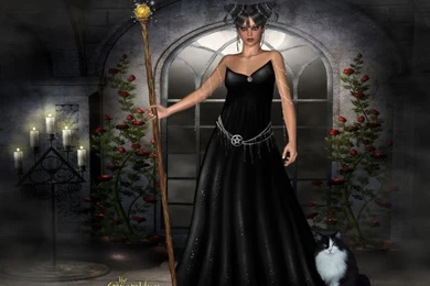 DreamWitch Pagan Princess Desktop Wallpapers