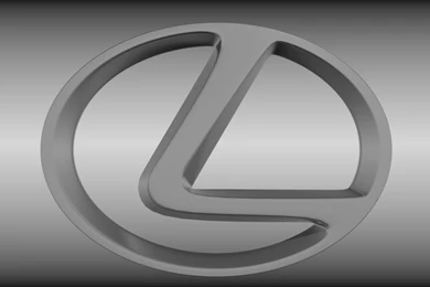 Lexus Logo 3D Model .obj .blend   CGTrader.com