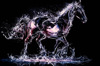 Dynamic 3D Horse Wallpaper, HD Wallpapers Downloads