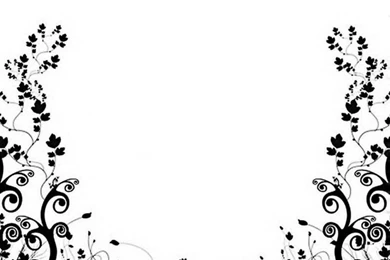 Black White Floral Pattern Wallpaper Backgrounds Picture And Layout ...