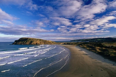 Download Wallpapers Cannibal Bay, New Zealand (1920 X 1080 HDTV ...